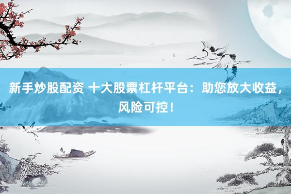 新手炒股配资 十大股票杠杆平台：助您放大收益，风险可控！